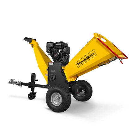 6 inch E-start ZONSEN 420cc 15hp Gasoline Engine Powered Drum Wood Chipper, P4206