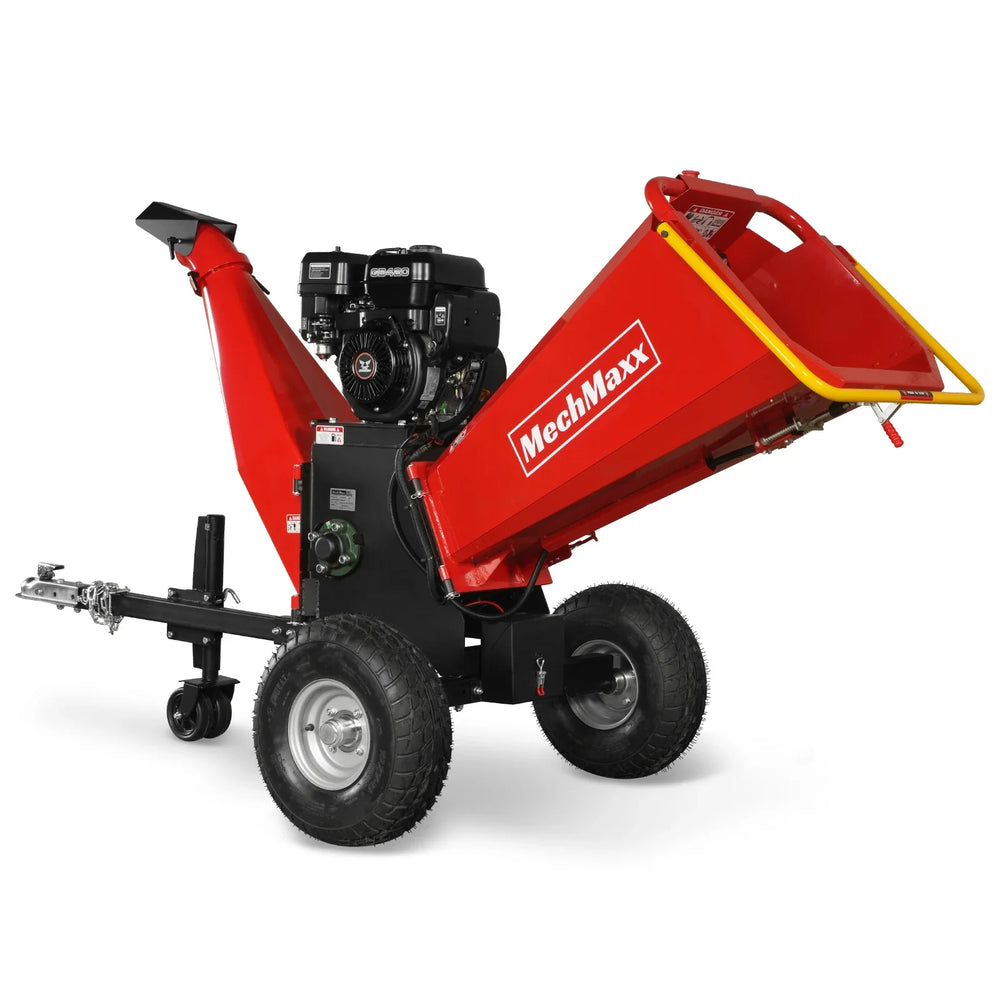6 inch E-start ZONSEN 420cc 15hp Gasoline Engine Powered Drum Wood Chipper , P4206