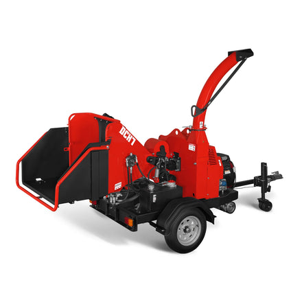H-O-N-D-A GX690 22HP 688cc Twin Cylinder Gasoline Engine Powered 7" Hydraulic Feeding Wood Chipper,  DCH7