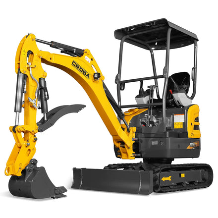 Mini Compact Excavator Kubota D902 Engine,  89" Max. Digging Depth, 1.7 Ton, 4145 LBS Operating Weight,  MEC17